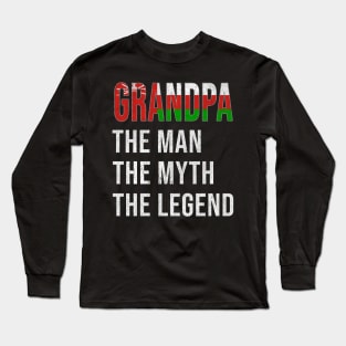 Grand Father Omani Grandpa The Man The Myth The Legend - Gift for Omani Dad With Roots From  Oman Long Sleeve T-Shirt